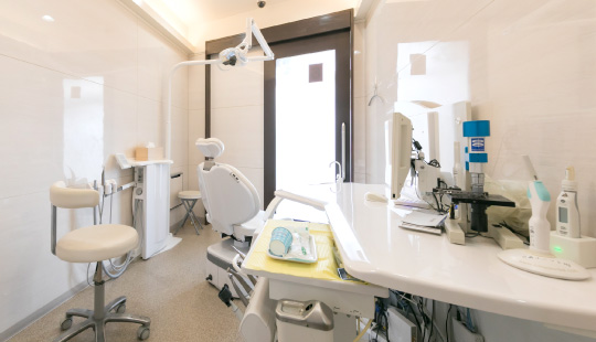 坂戸市から近いプラザ若葉歯科の診療室